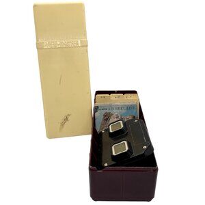 Sawyers Vintage View-Master Viewer With Bakelite Case & 3D Reel Booklet